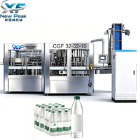 Nouvelle machine de remplissage d'eau automatique Peak 15000BPH, usine de remplissage d'eau minérale, ligne de production d'eau pure