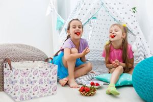 Rectangular <b>Kids</b> Baskets Butterfly Basket <b>Kids</b> <b>Storage</b> Bins Girls Basket Cute <b>Storage</b> Bin Organizer <b>Box</b> - Product Image 5