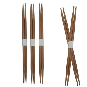 Suşi Ramen İki Uçlu Japon Bambu Çubukları Logolu Özel Tasarım Tek Kullanımlık Seyahat Kare Şekilli Premium - Product Image 4