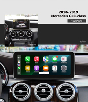 Autoradio 10,25 pouces 720P avec Carplay sans fil et Android Auto pour Mercedes Benz Classe C W205 C200 C300 C63 GLC X253 Écran tactile Linux