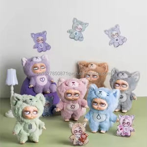 Offre Spéciale authentique Grumpipi sans sommeil <span class=keywords><strong>en</strong></span> peluche pendentif jouets décor à la maison mignon Relief peluche Animal mystère boîtes cadeau pour les enfants - Product Image 6