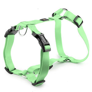 Penjualan laris tali kekang anjing nilon tipe H tali kekang dapat diatur perlengkapan lari hewan peliharaan sejuk langsung Harness hewan peliharaan - Product Image 4