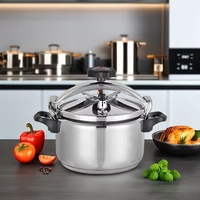 Marmite à ragoût en acier inoxydable à usage domestique de grande capacité marmite à soupe approfondie autocuiseur 3L/4L/5L/7L/9L/11L/25L