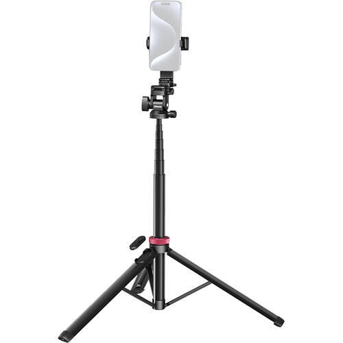 Ulanzi MT-78 Quick-Release Tripod With Cold Shoe Mount 1.85M Height for Selfie Vlogging Live Photograph With Flexible Ball Head