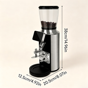 PANCERKA Molinillo <span class=keywords><strong>de</strong></span> Café Eléctrico Inteligente Pequeño Automático con Muelas Cónicas para Espresso Italiano 110V/220V <span class=keywords><strong>Comprar</strong></span> para el Hogar - Product Image 6