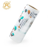 Film d'emballage alimentaire en plastique, de qualité alimentaire, OEM, personnalisé, bpp/cpc, rouleau pour sacs, pochettes à cookies et Biscuit