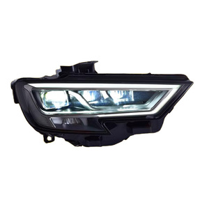 Conjunto de Faros LED para Audi A3 2017-2020, Alta Potencia 12000 Lm, Luz Diurna, Intermitentes de Repuesto - Product Image 1