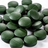 Comprimés de spiruline naturelle, complément alimentaire premium d'algues bleues vertes, soutient l'énergie et la santé immunitaire, complément alimentaire végétalien non OGM