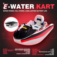 Spatium Dernières recherches et développement Bateau à réaction électrique Sports nautiques Mini bateau de course électrique Jet kart marin à vendre