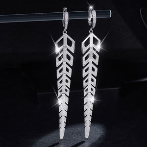 2024 New Premium Long Tassel Water Drop S Silicone <b>Earrings</b> Jewelry - Product Image 5