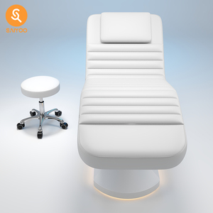 <span class=keywords><strong>Table</strong></span> de <span class=keywords><strong>massage</strong></span> intelligente haut de gamme pour spa capillaire, professionnelle, chauffante, portable, incurvée avec accoudoirs, mobilier de salon de beauté - Product Image 2