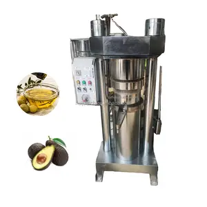 fully-automatic hydraulic oil press machine capacity 4kg/30kg/h HJ-HN80 palm oil /olive oil maker