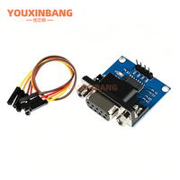 RS232 - TTL Modülü 2. Nesil Seri Port Modülü İndirme Kablosu Flaşlama Kablosu MAX3232 4 Dupont Kablosu