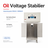 Stabilisateur de tension immergé dans l'huile 350 KVA, triphasé, refroidi par huile, pour la distribution d'énergie industrielle