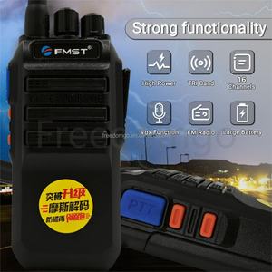 Walkie Talkie FMST TC-369 UHF de 5 Vatios de Largo Alcance, Radios Bidireccionales Inalámbricos Profesionales, Transceptor FM con Batería de 12 Horas - Product Image 4