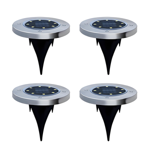 Lampes solaires LED encastrées, projecteurs encastrés, lampes de sol extérieures pour villa, cour, <span class=keywords><strong>pelouse</strong></span>, jardin - Product Image 4