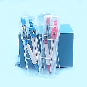 Ensemble de compas pour étudiants, matériel pédagogique de mathématiques, compas d'examen, boîte à compas, cadeau de prix pour enfants, ensemble de papeterie pour étudiants - Product Image 4