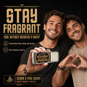Bálsamo de Fragancia de Bolsillo, Aroma Fresco Natural de Larga Duración, No Grasoso, Conveniente para Viajar, Perfume Masculino con Encanto, Colonia Sólida de Cedro - Product Image 2
