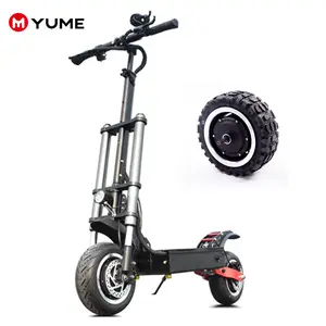 Yume YM-Y11批发双马达脂肪轮胎锂电池电动滑板车成人