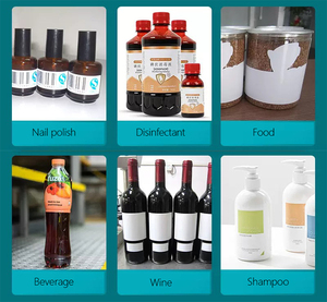 Mỹ phẩm hóa chất nhựa lọ thủy tinh lon chai rượu vang nhãn dán nhãn tự động Applicator chai tròn máy dán nhãn - Product Image 6