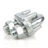 Clips de fixation pour câbles métalliques robustes |   Colliers de serrage pour câbles en acier au carbone galvanisé en forme de U |   Fixations de levage pour équipements de rigging |   Approvisionnement direct d'usine