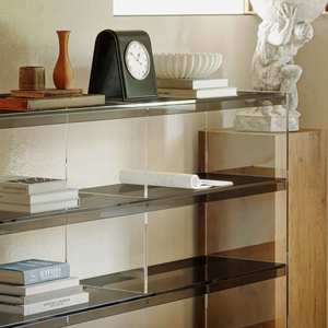 Estantería multifuncional de estilo moderno, estante de almacenamiento acrílico para librería de exhibición con marco elegante - Product Image 5