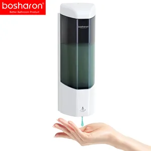 高品质工厂浴室卫生间壁挂式700毫升洗手液自动智能传感器无接触液体皂液分配器