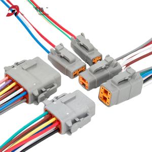 Otomotiv Kablo Demeti DTM06-2S Su Geçirmez Konnektör DTM04-12PA Erkek ve Dişi 2/4/6/8 Fiş Çin - Product Image 4