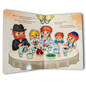 <span class=keywords><strong>Libro</strong></span> educativo personalizzato OEM per bambini apprendimento precoce <span class=keywords><strong>libro</strong></span> educativo con copertina rigida con storia francese - Product Image 4