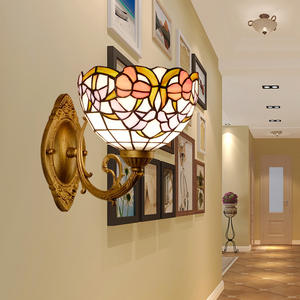 European Retro Bedroom <b>Wall</b> <b>Lamps</b> Factory Direct Supply Colorful Bar Decorative Lights for Southeast Asian Hallway - Product Image 4