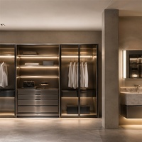 Armoire de cuisine moderne de haute qualité, écologique, en contreplaqué et PVC, avec tiroir à fermeture douce en forme de U