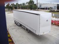 Semi-remorque en acier CIMIC 102' DOT TARP, norme européenne, double pont latéral, Superlink, avec une charge utile de 30 000 kg