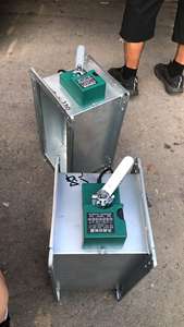 Personnalisé Automatique 70 ° /150 ° /280 °   Volets coupe-feu traditionnels en <span class=keywords><strong>aluminium</strong></span>/acier au carbone/galvanisé pour extérieur - Product Image 6