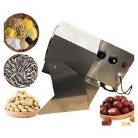 Rôtissoire électrique portable en acier inoxydable 1500W - Machine à torréfier les grains de café, adaptée aux noix, aux cacahuètes, aux noix de cajou, aux fèves de cacao