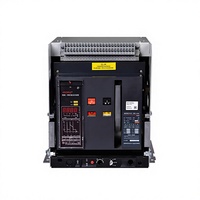 Disjoncteur d'air W1-2000 2000A-3200A AC400V avec capacité de coupure 80/50/50 et 50/60Hz pour la distribution d'énergie industrielle
