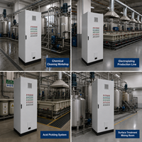 Caja de Distribución Eléctrica Industrial Confiable con Interruptores Siemens para Agitadores de Mezcla