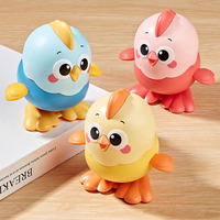 Jouets à remonter en forme de poussins mignons et réalistes pour enfants, idéaux pour les sacs cadeaux, les coffres au trésor, les cadeaux de fête et les cadeaux.