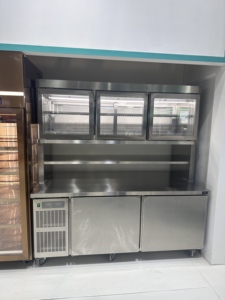 Refrigeradores y Congeladores de Doble Temperatura de Acero Inoxidable BREVIT, Gabinetes de Descongelación Rápida, Refrigerador de Acero Inoxidable Brevit - Product Image 2