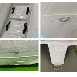 Château gonflable <span class=keywords><strong>de</strong></span> mariage blanc pour adultes, toboggan gonflable en PVC, combo pour intérieur et <span class=keywords><strong>jardin</strong></span>, fosse à balles - Product Image 5