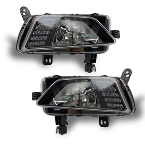 Luces <span class=keywords><strong>antiniebla</strong></span> delanteras para Volkswagen VW <span class=keywords><strong>Polo</strong></span>, 2017, <span class=keywords><strong>2018</strong></span>, 2019, 2020, 2021, con luz de circulación diurna - Product Image 1