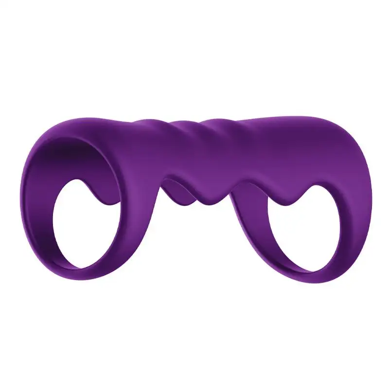 Anneau de pénis en Silicone pour hommes, Cage de chasteté, Massage érectile durable, agrandisseur, anneau de pénis, jouets sexuels pour adultes pour hommes