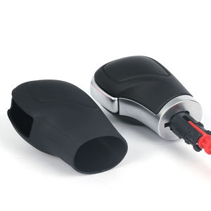 Accesorios decorativos <span class=keywords><strong>para</strong></span> Interior de coche, Kit de cubierta de <span class=keywords><strong>volante</strong></span> con patrón de panal de abeja de silicona, con freno de mano, pomo de engranaje, <span class=keywords><strong>funda</strong></span> - Product Image 4