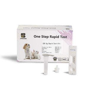 Prix usine Canine Coronavirus Ag Test kit Parvovirus + ccv + giardia + rotavirus/cpv + Ccv + Gia + Crv Ag Test Pet Cat Test Kit - Product Image 1