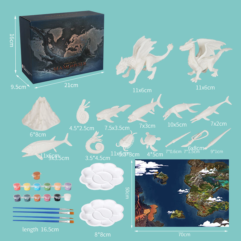 Kit de peinture Monstre des Mers