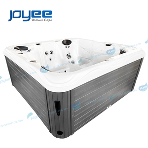 JOYEE Bain à remous Offre Spéciale Hôtel Jardin Economique <span class=keywords><strong>5</strong></span> <span class=keywords><strong>Personnes</strong></span> Jacuzzis Extérieurs Whirlpool Spad Spa Piscine Gecko OEM Acrylique - Product Image 5