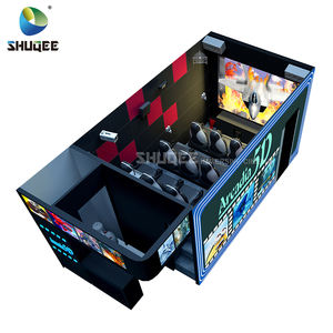 Simulador de paseo en barco espacial para interiores, cabina de cine, películas divertidas, juegos de disparos para niños, adultos, para aeropuertos, jardines, parques de trampolín - Product Image 2