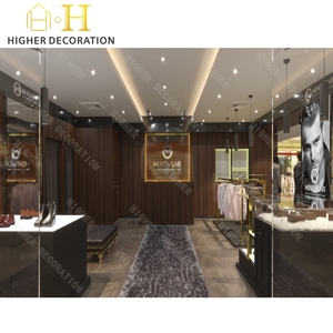 Retail Kledingwinkel Interieur Kleding Display Armaturen Metalen Kleding Winkel Schappen - Product Image 5