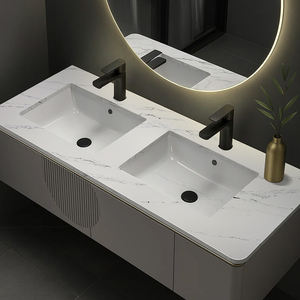 Runpin Calacatta Pietra di Quarzo Artificiale di Lusso per Design d'Interni, per Top Cucina, Mobile Bagno, Soggiorno - Product Image 3