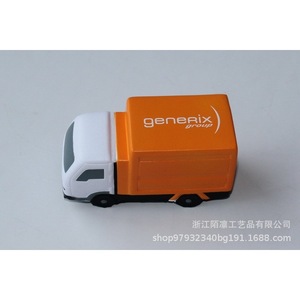 Camion en mousse, jouet anti-stress, véhicule de dessin animé pour enfants de 5 à 7 ans, cadeau unisexe, décoration - Product Image 3