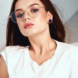 حجر الجمشت الطبيعي, حجر الجمشت الطبيعي ، عصابة الأذن ، ثقب اللحم ، أنفاق الأذن ، ثقب كلاسيكي - Product Image 5